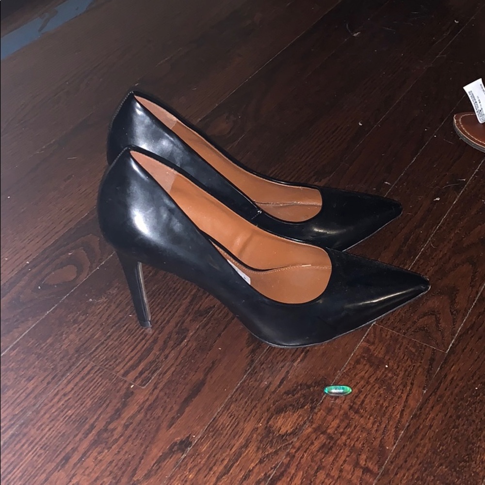Matte Pointed Heels - Picture 1 of 3